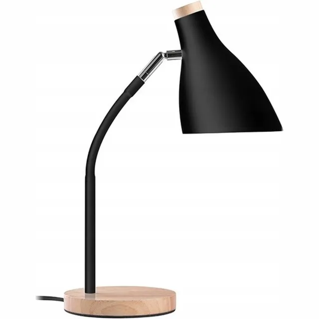ABC-Led LED bureaulamp - E27 fitting - Zwart