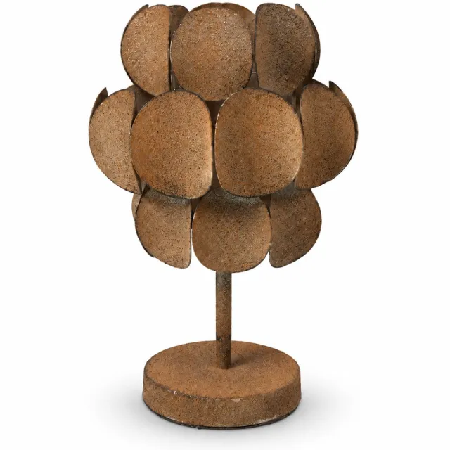 Countryfield Anica Kandelaar Roest Metaal - Bruin - H 24 cm