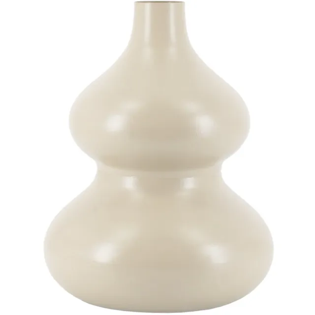 homebound by ky Metalen vaas spheres sand | bloemenvaas Beige