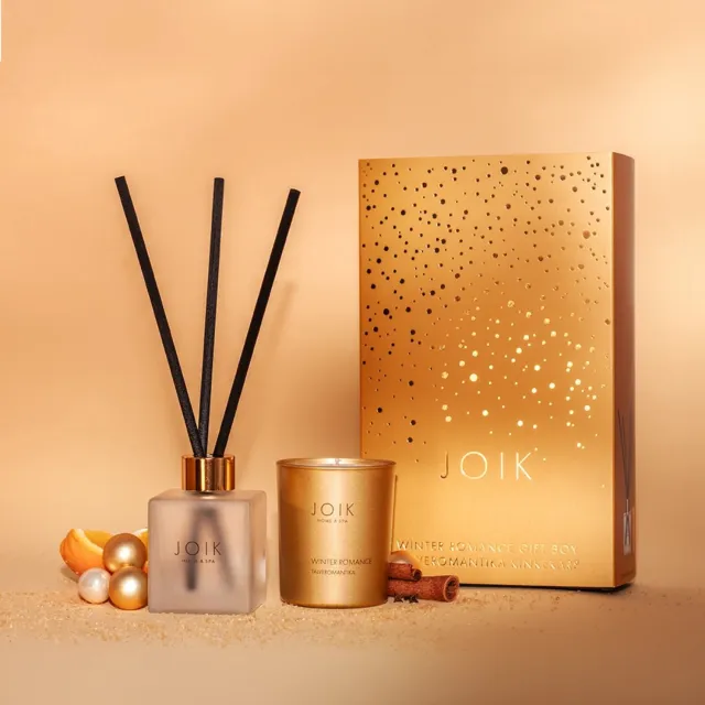 JOIK Home & Spa Winter Romance gift box Goud