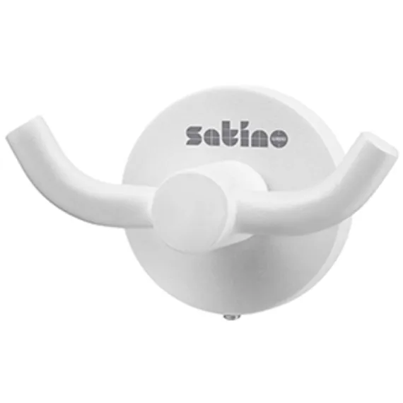 Satino Kledinghaak Satino 2 haaks wit 332180
