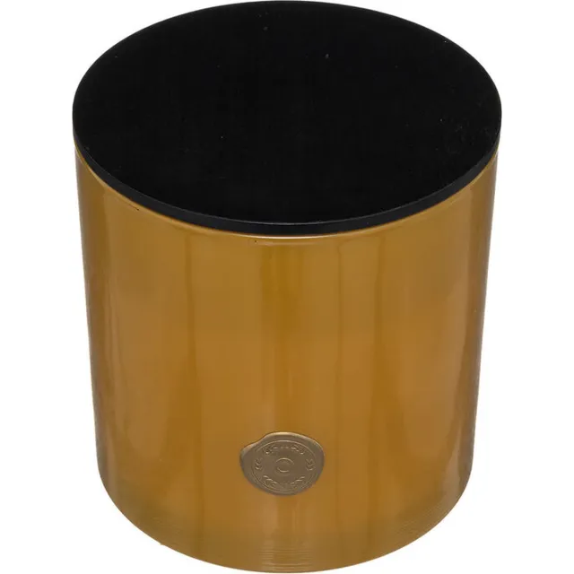 Atmosphera Enzo Geurkaars in glazen pot - Vanillegeur - 1200g - Brandtijd 75u Ocre