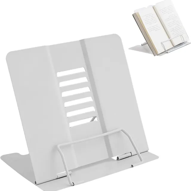 Imperatoris Boekenstandaard – Boekhouder voor Receptenboekhouder/Kookboek Standaard & Koffietafelboek – Tablethouder/Boeksteun - 1 stuk black