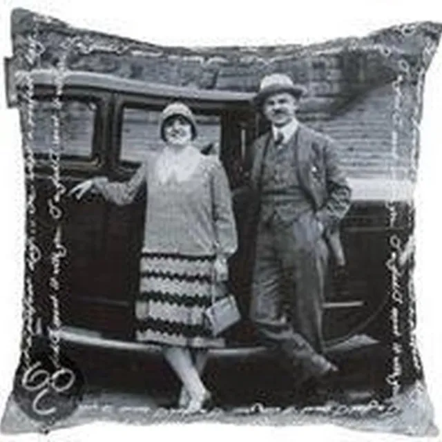 Kardol en Verstraten Perfect Couple - Sierkussen - 50x50 cm - Antraciet Grijs