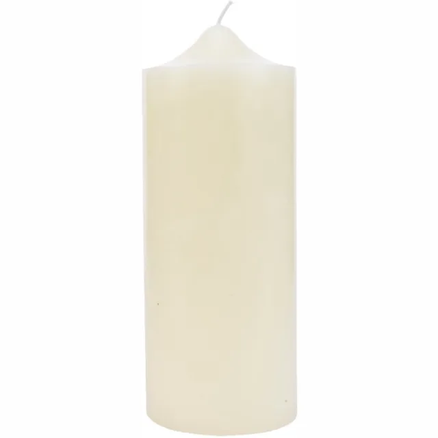 Kaemingk kerkkaars ivoor 195 branduren 10 x 25 cm
