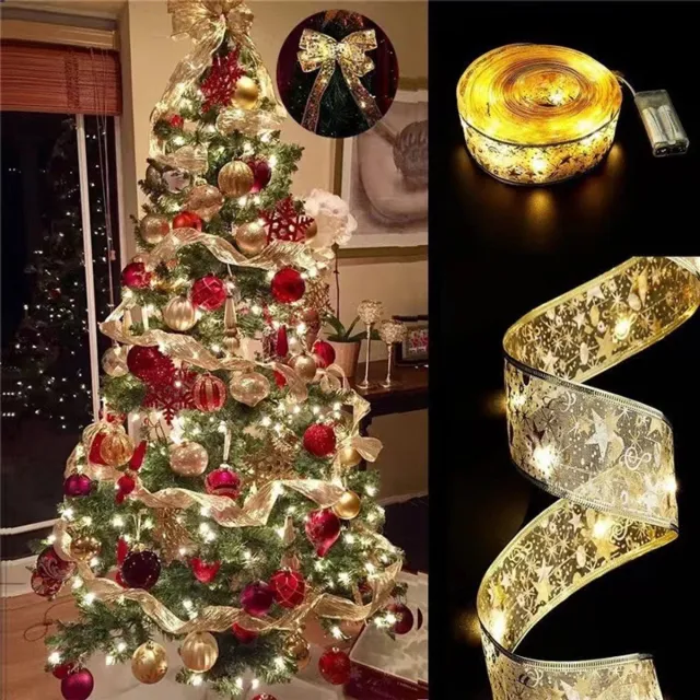 haleyfamily LED strip- LED Decoratielint – 10m – 3 Modi – Verlichting met Warm & Koud Wit – Voor Kerstdecoratie & Feest