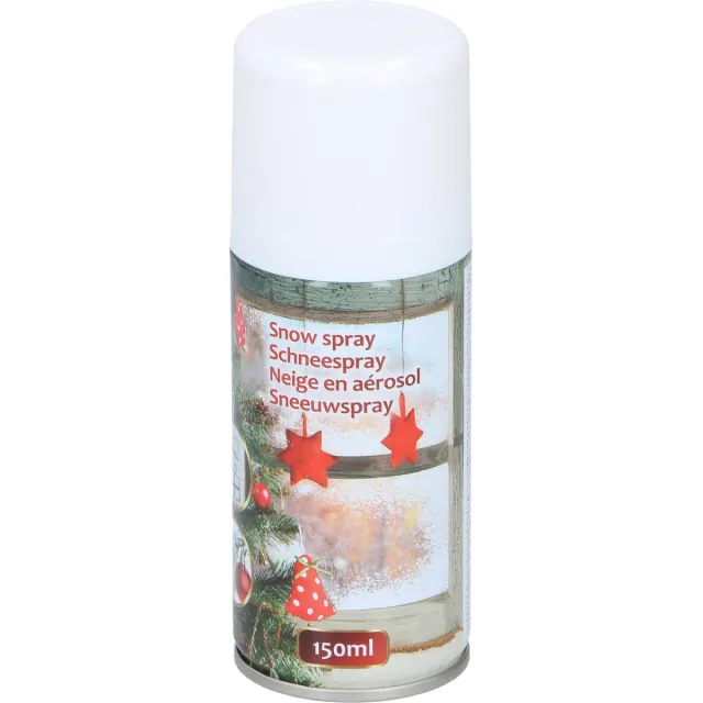 Christmas gifts Sneeuwspray - bus - 150 ml - wit - spuitsneeuw - kunstsneeuw - sneeuwdecoratie