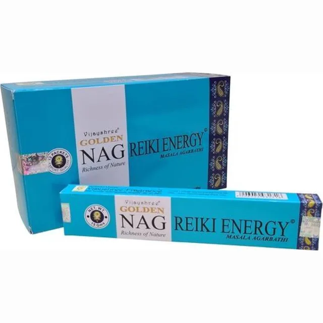 Golden Nag Reiki Energy 15 gr 12 pakjes multicolor