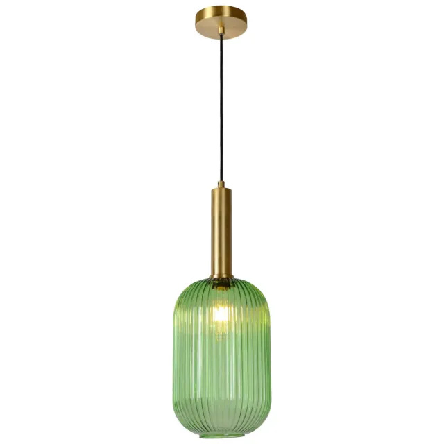Lucide MALOTO - Hanglamp - Ø20 cm - 1xE27 - Groen
