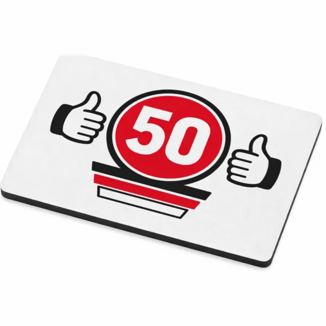 Mr Cadeautjes MDF magnetische fotolijst 7,5 x 5 - design Een compacte verjaardagsbadge met een eigenzinnige sportieve | cadeau Wit