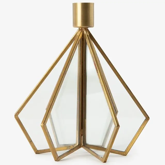 Sissy-Boy Kandelaar Glas Goud