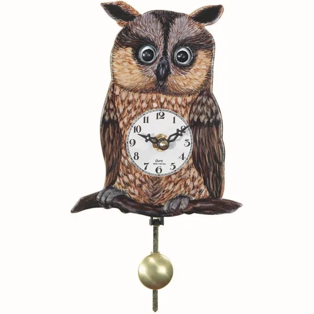 Engstler 204 QP - Wandklok met slinger - Quartz Multicolor