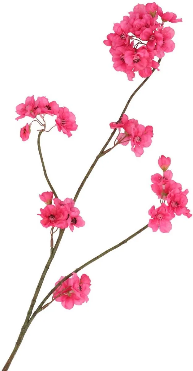 DK design Daan Kromhout - Kunsttak - Silk - Cherry Blossom - Kersenbloesem - Donker roze - Fuchsia - 85CM