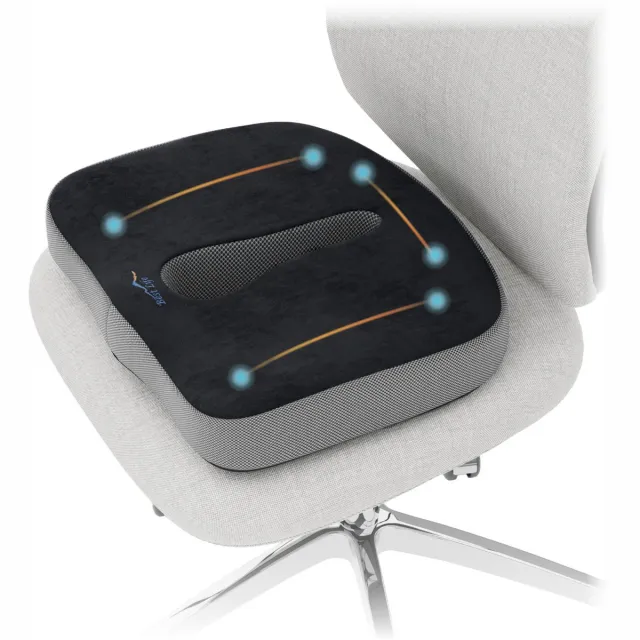 Best Life Ringkussen - Donut Kussen - Zitkussen Orthopedisch - Ergonomisch Stoelkussen aambeien Grijs