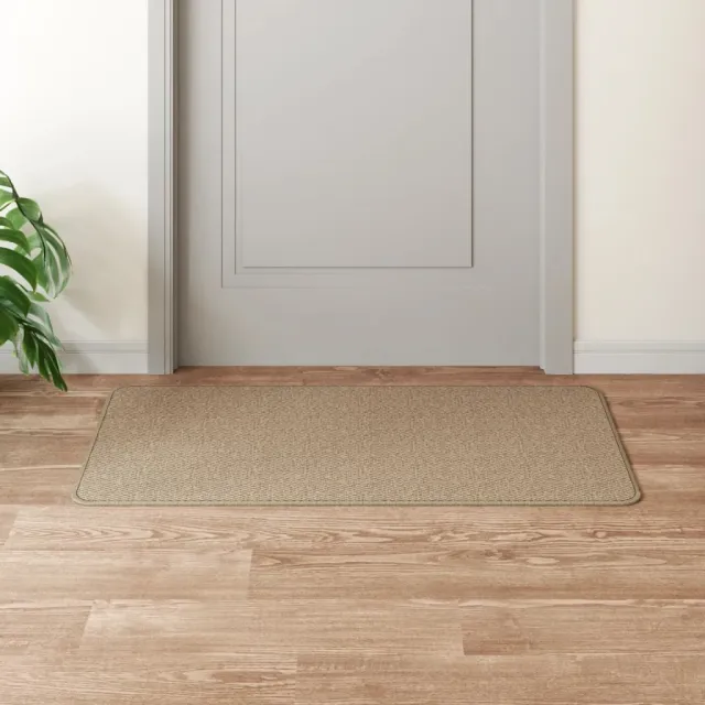 vidaXL Tapijtloper 50x100 cm sisal-look zandkleurig, foto 2