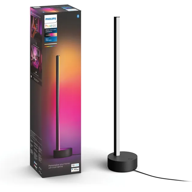Philips Hue gradient Signe tafellamp - wit en gekleurd licht - zwart