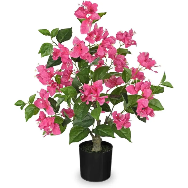 JGS Premium - Kunstbloemen Bougainvillea 67 cm Realistische Kunstbloemen Pot Kunstbloemen Decoratieve Bloemen voor Lente Slaapkamer Woonkamer Kantoor Any