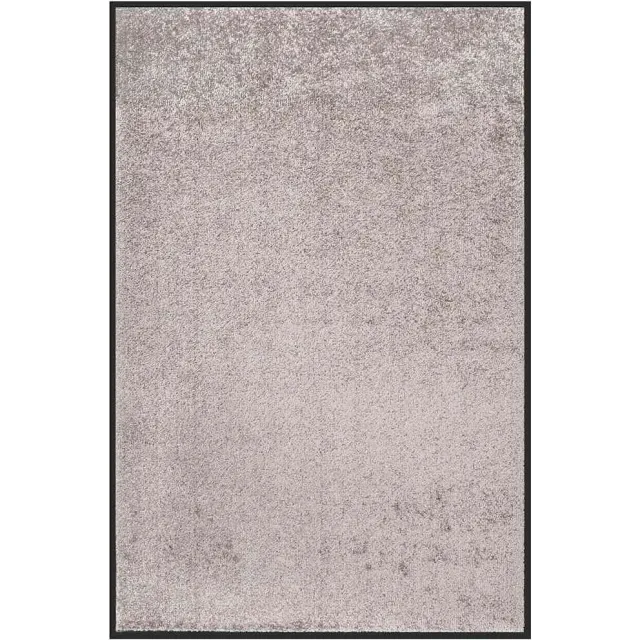 vidaXL Deurmat 80x120 cm grijs