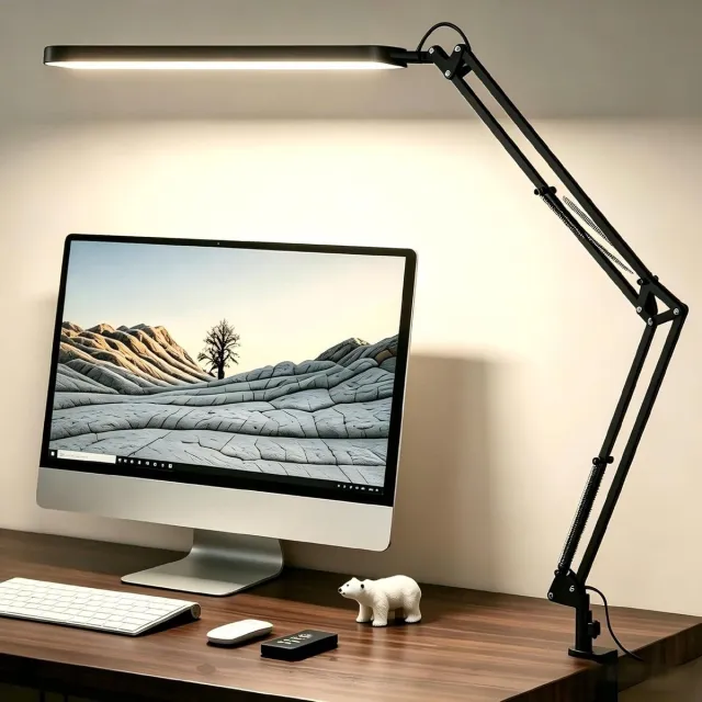 Kavo Monitorlamp - Monitor Lightbar - Monitorlicht - Monitor Licht - Zwart - 5cm x 70cm x 80cm