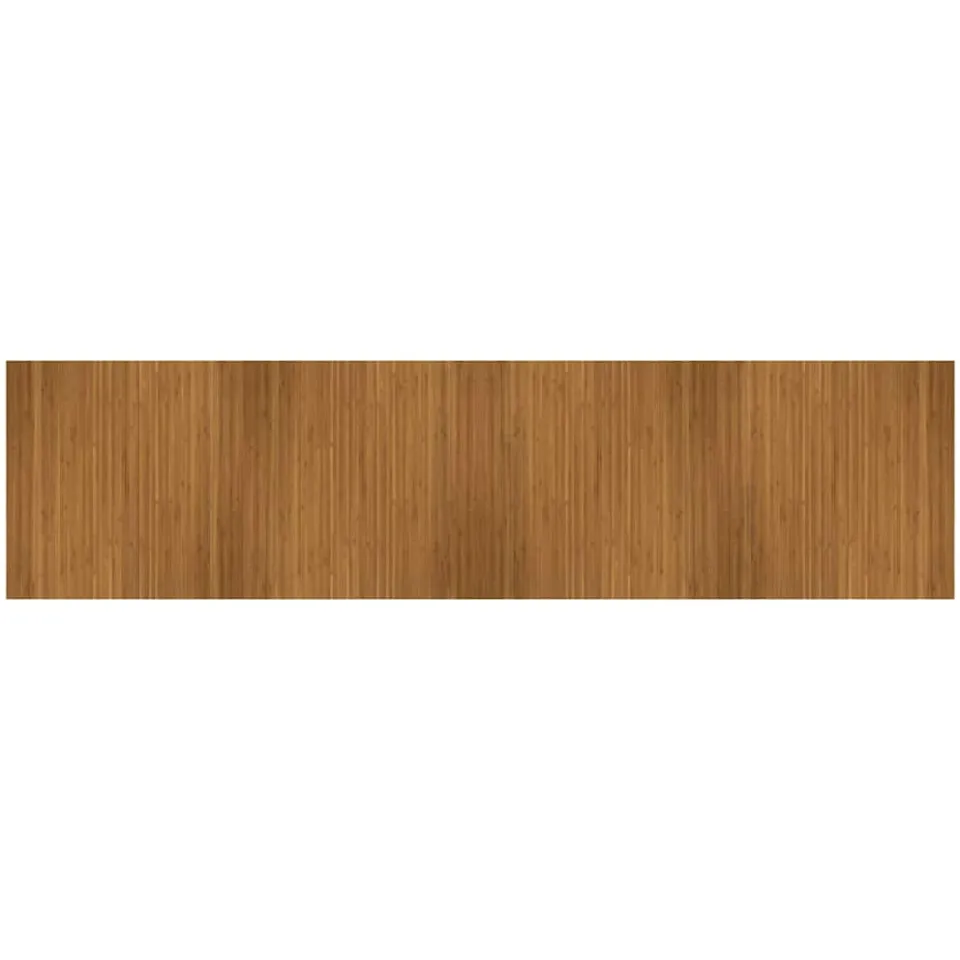 vidaXL Vloerkleed rechthoekig 100x400 cm bamboe bruin, foto 3
