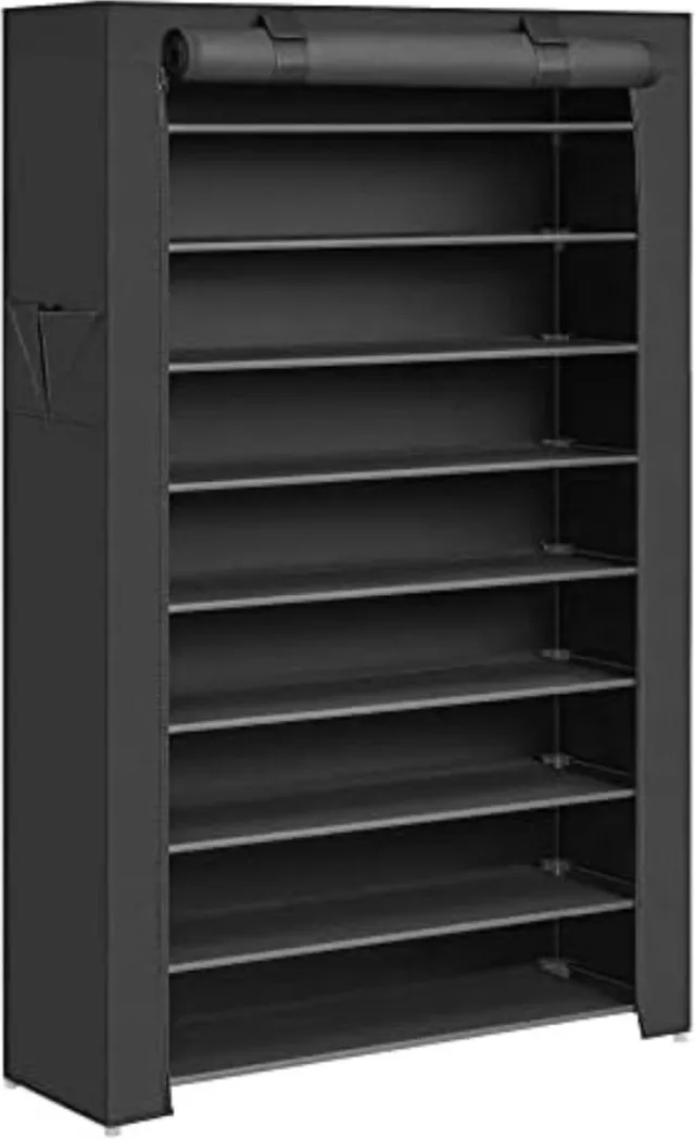 Solacis Schoenen Opbergsysteem - Schoenen Organizer - Schoenenbox - Schoenen Opbergen - Must Have In Huis! Zwart