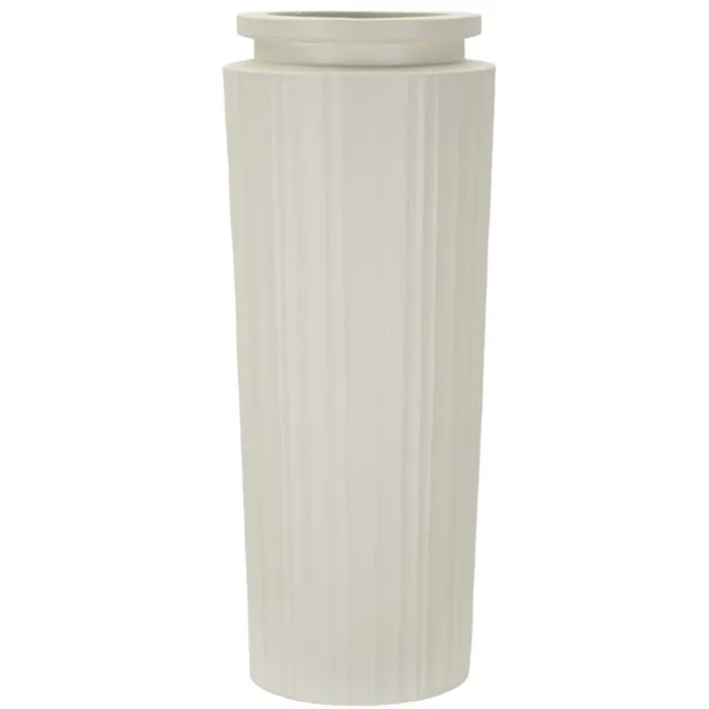 Mauro Ferretti Vaas High Pot Ø 32×80 cm Crème