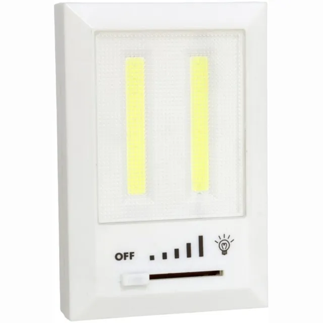 Gerimport Kastlampen - met dimmer - LED lampen - wit - 11 x 7.5 cm
