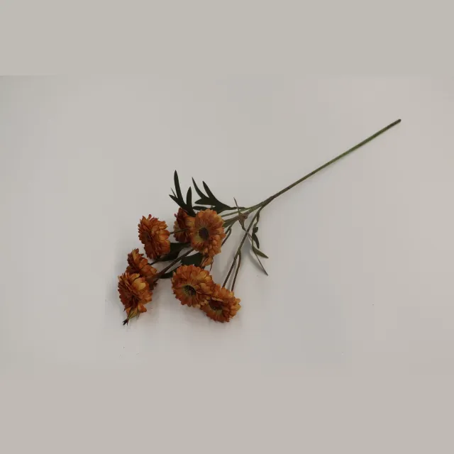 homebound by ky Kunstbloem Margriet 59cm amber Oranje
