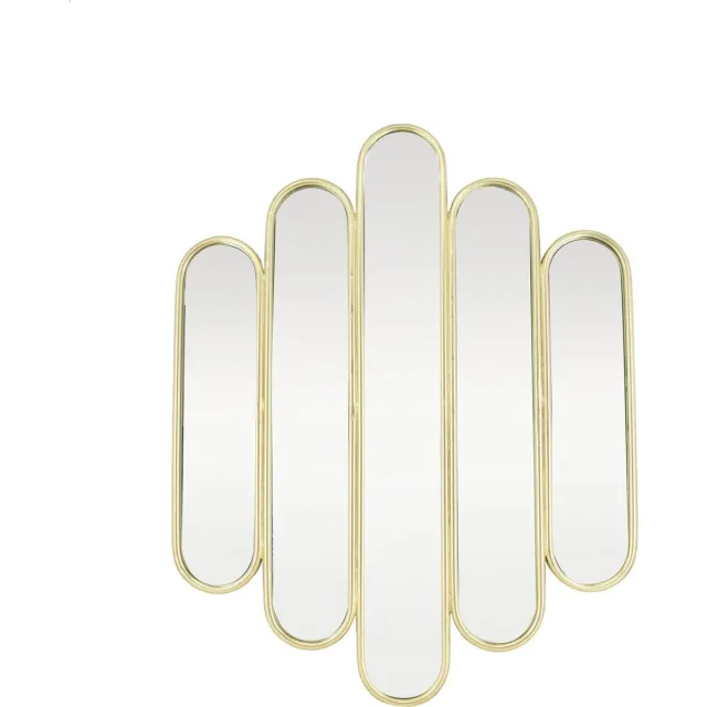 Art for the Home Spiegel Emily - Afgeronde vormen - 80x60cm - Goud