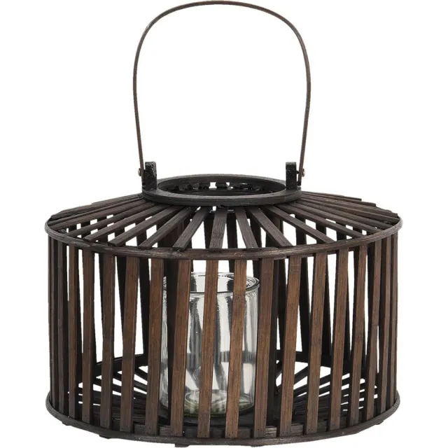 Clayre & Eef Windlicht Ø 33x24 cm Bruin Hout