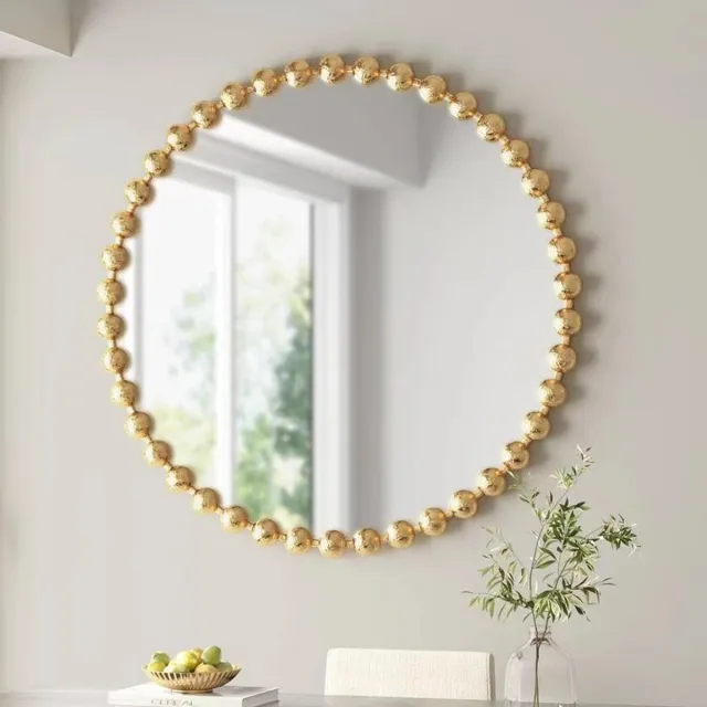 Milton & Oldbrook Wandspiegel Ø 52,5 cm Elena Goud
