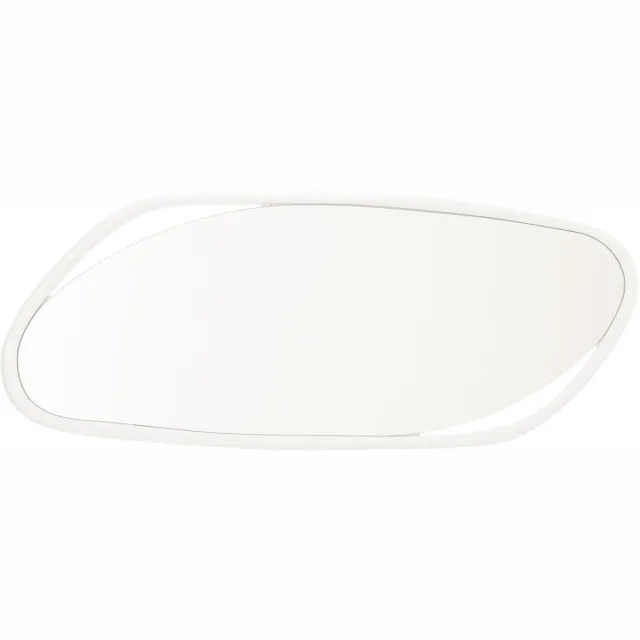 J-Line spiegel Onregelmatig - polyresin - wit