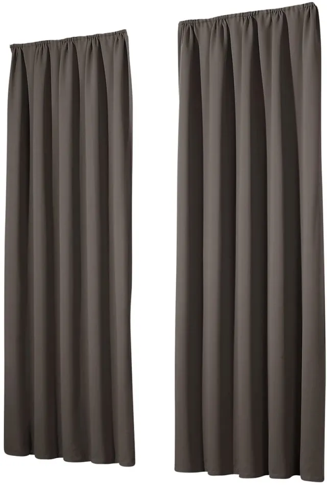 Ibenzoa Verduisteringsgordijnen - Thermisch isolerend - 245x135 cm - Polyester Rood;Blauw;Groen;Geel;Grijs