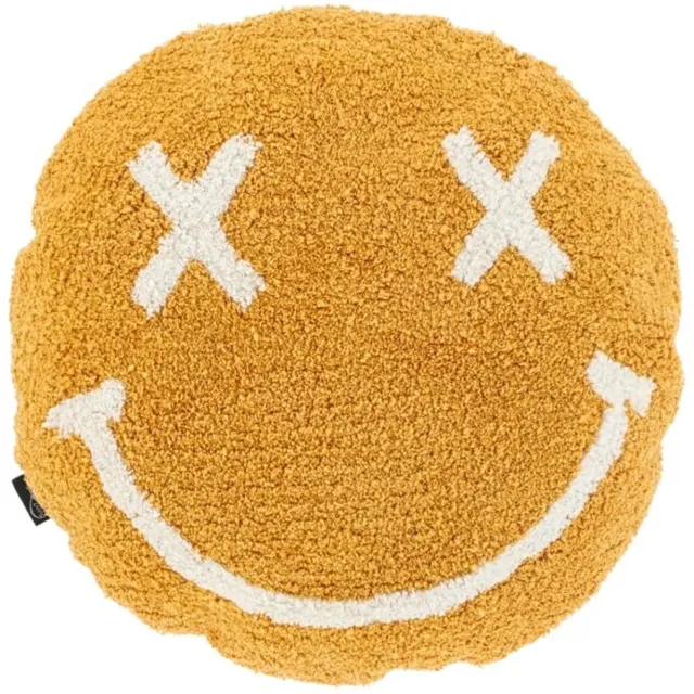 Unique Living Sierkussen Smile - Apricot - 45cm Ø Oranje