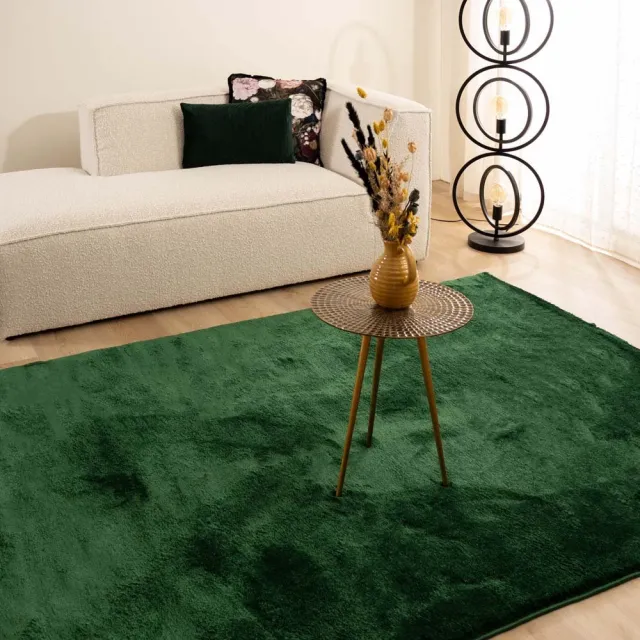 Paon Brillant Velours vloerkleed - Flair jade 160x230