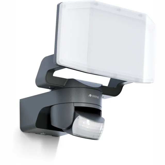 Steinel LED Schijnwerper met Bewegingssensor XLED Protect S - LED Floodlight - 14,3W - Verstraler - Antraciet