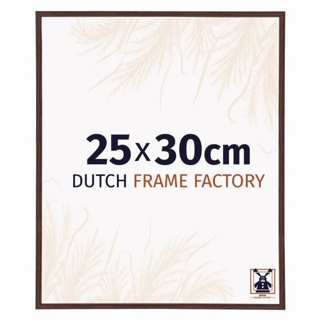 Dutch Frame Factory Fotolijst 25x30 cm - Kunststof - Bruin - Angers