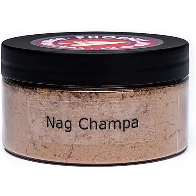 Phoenix Import Mani Bhadra Nag Champa wierookpoeder - 40 g Bruin