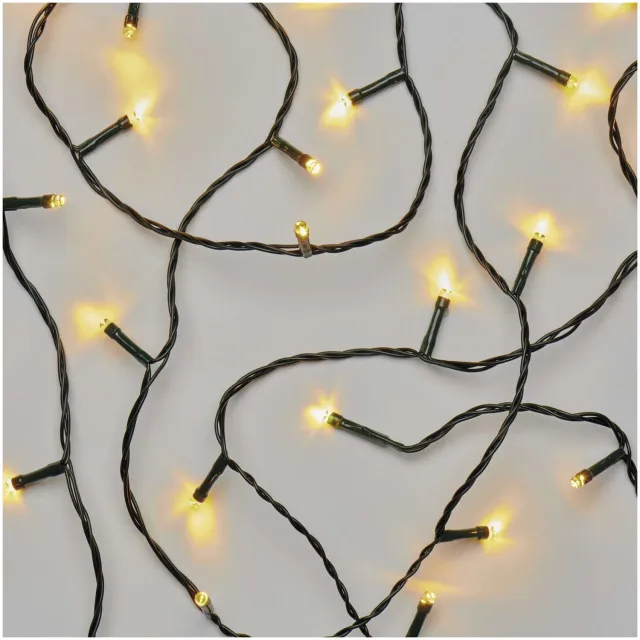 Emos Standaard LED-kerstlichtslinger, 10 m, voor binnen en buiten, warm wit, D1AW03