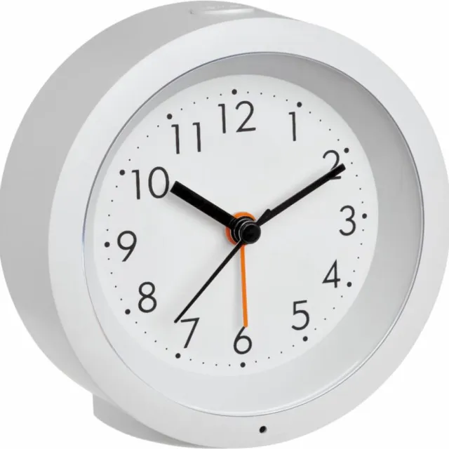 TFA Dostmann 60.1029.02 Wekker Quartz Wit Alarmtijden: 1 White