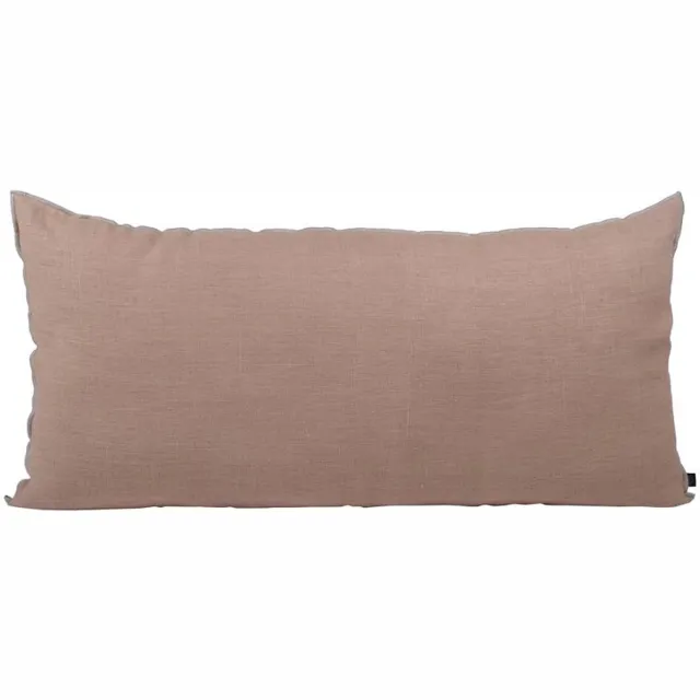 Haomy Chennai linnen kussen cimarron-55x110 cm zalm