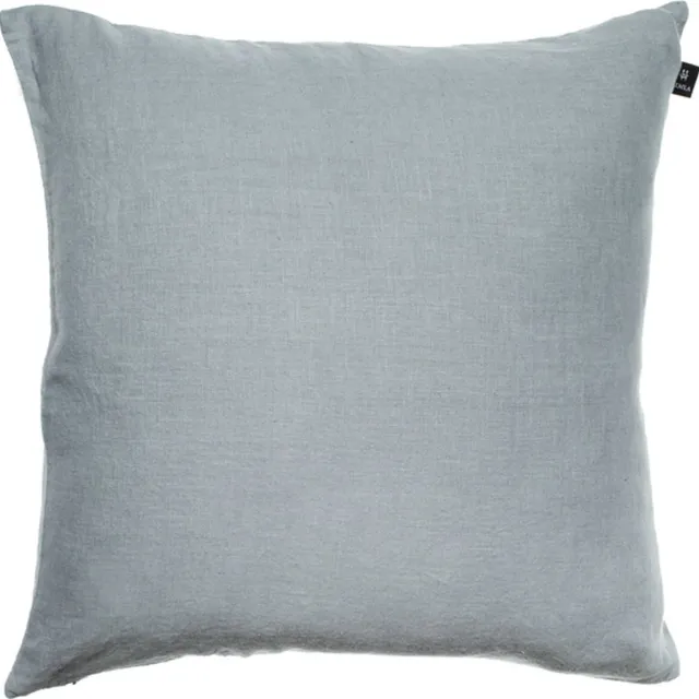 Himla Sunshine kussen met rits poetry - 50 x 50 cm Aqua