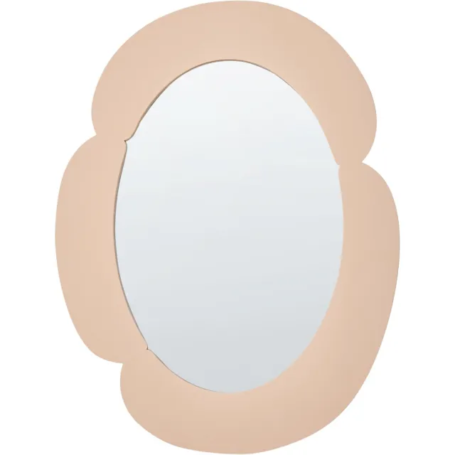 Beliani ALVENA - Wandspiegel - Beige - MDF