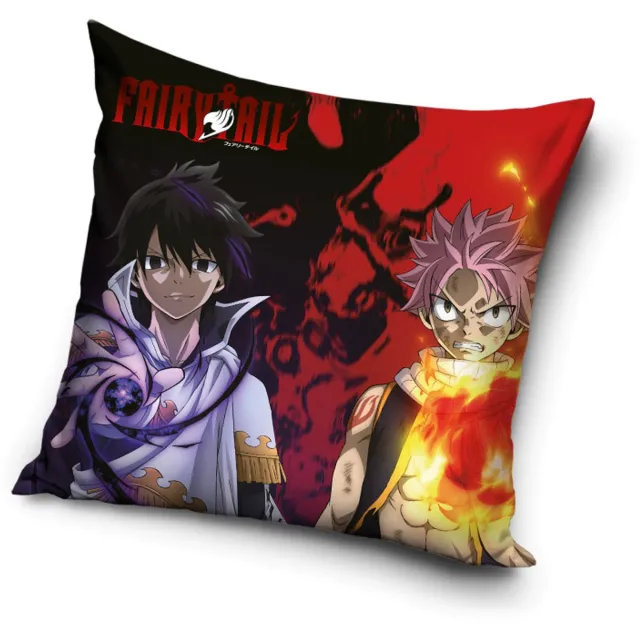 Fairy Tail Velours Kussenhoes 40x40 cm Multicolor