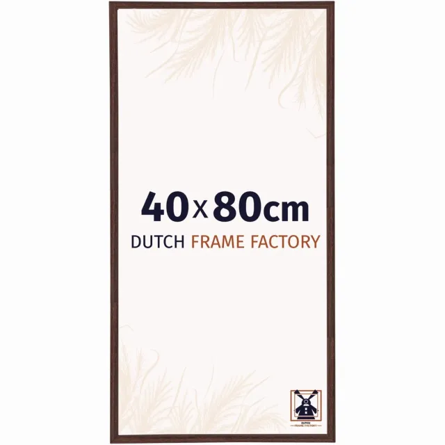 Dutch Frame Factory Fotolijst 40x80 cm - Kunststof - Bruin - Angers