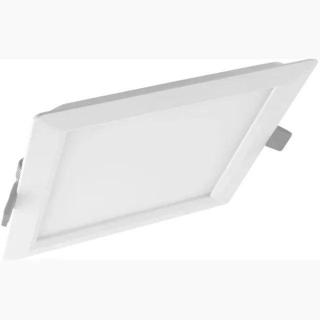 Ledvance LED Downlight Slim Vierkant SQ210 18W 1530lm 120D - 830 Warm Wit