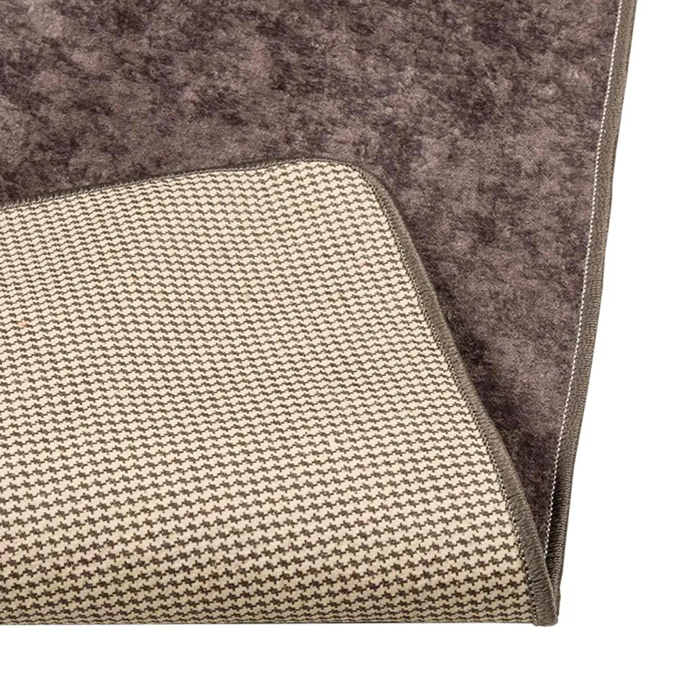 vidaXL Vloerkleedloper MARSA Grijs 80 x 450 cm Polyester en PVC, foto 4