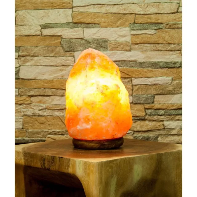 BERK Zoutlamp rots Zwart