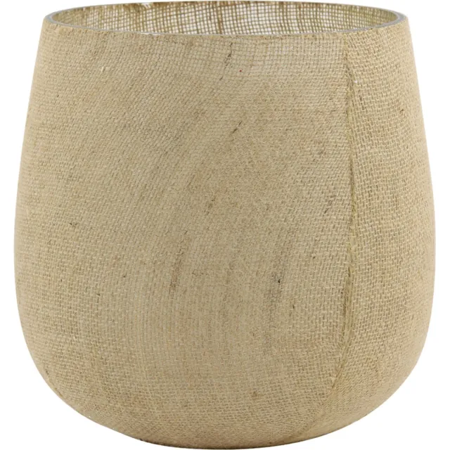 Light & Living Light&living Windlicht Ø25x25 cm SISCO jute naturel