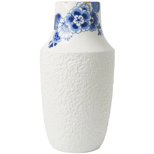 Heinen Delfts Blauw Vaas Blauw Bloesem - Porselein - 19 cm Delfts blauw